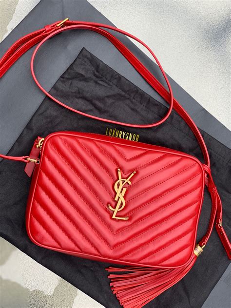 ysl bag red|saint laurent crossbody shoulder bags.